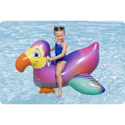 Schwimm-Luftmatratze Tukan 141cm, ideal für Wasserspaß für Kinder