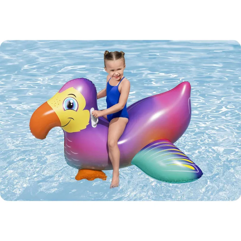 Schwimm-Luftmatratze Tukan 141cm, ideal für Wasserspaß für Kinder
