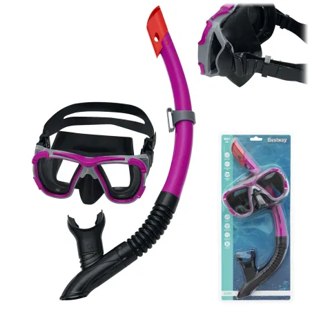 Violettes Tauchset Bestway 24021, ideal für Unterwasserabenteuer