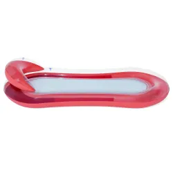 Rote Schwimm-Luftmatratze Bestway 43103, ideal zum Entspannen im Garten oder Pool