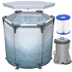 Eisbade-Fass 253L, ideal für Entspannung im Wasser, Gartenpool
