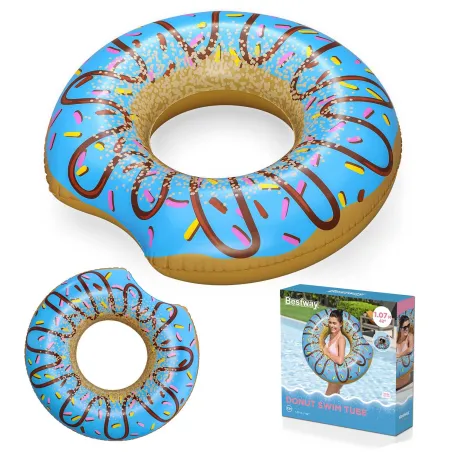 Blauer aufblasbarer Strandring 107cm, ideal für Wasserspaß