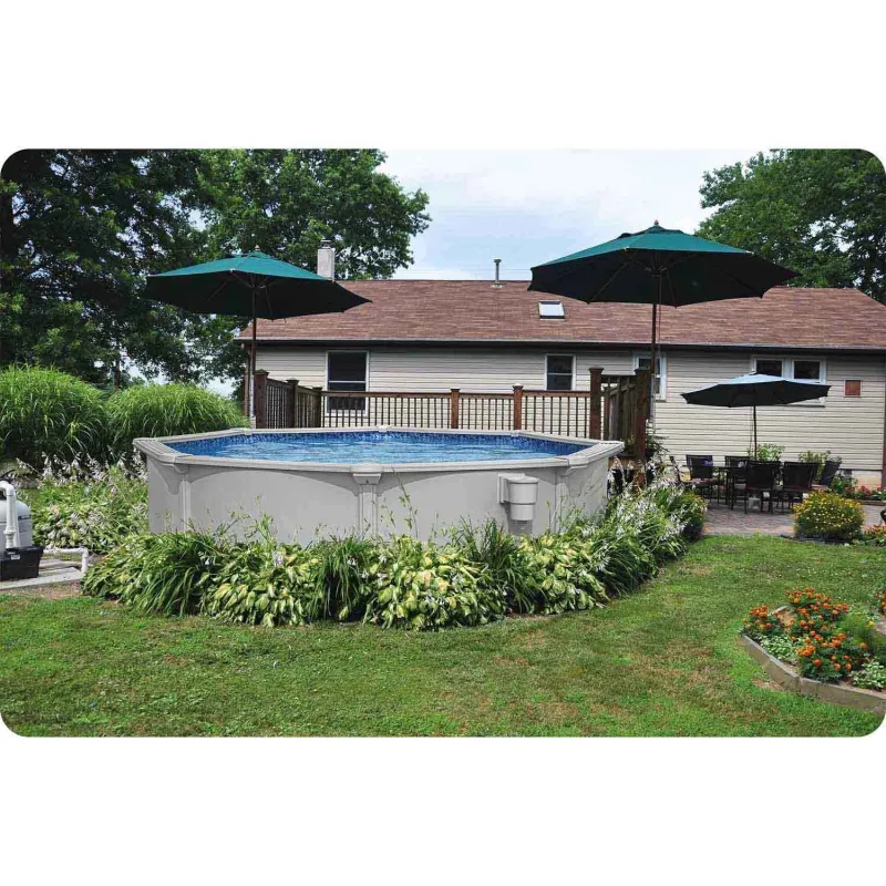 Eleganter Gartenpool 366 x 122 cm mit Paneelen Bestway 56574