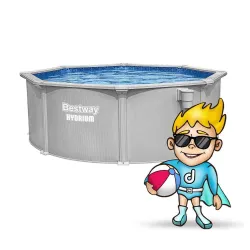 Familienfreundlicher Gartenpool 366 x 122 cm Bestway 56574
