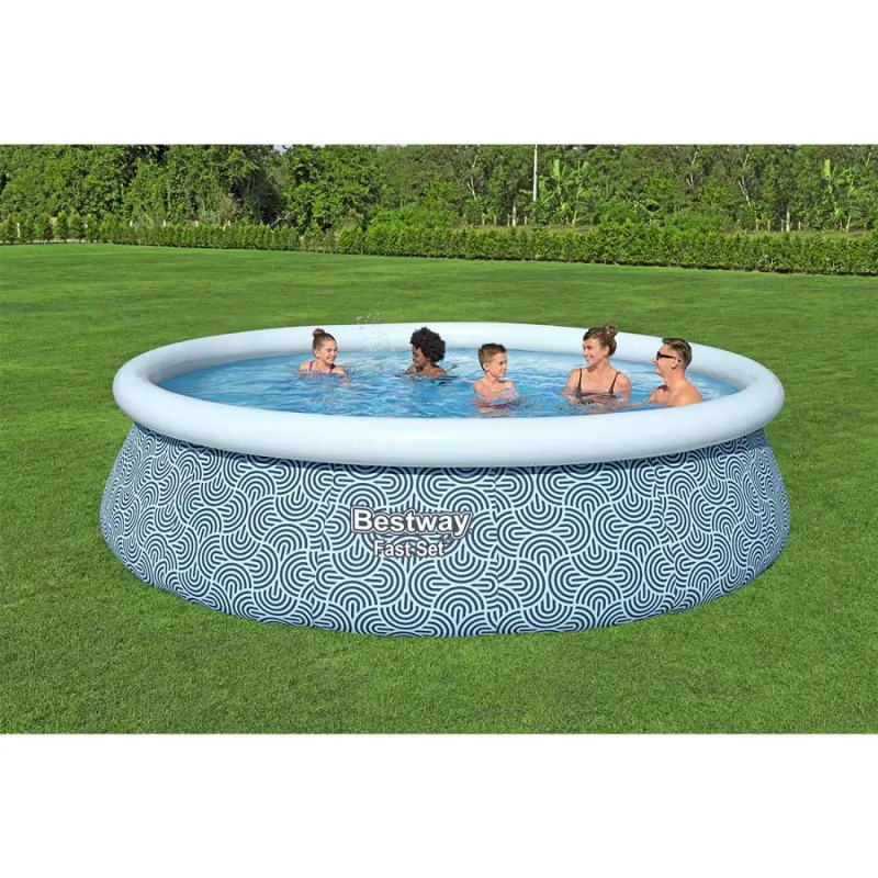 Pool 457 x 107 cm, ideal für Gartenvergnügen für Kinder und Erwachsene