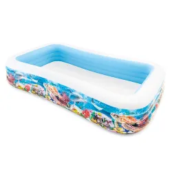 Aufblasbarer Fischpool 305 x 183 x 56 cm INTEX 58485