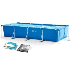 INTEX 28273 Garten-Stahlrahmenbecken 450 x 220 x 84 cm