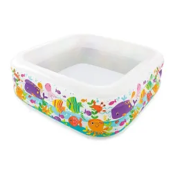 Aufblasbar Aquarium Pool 159 x 159 x 50 cm INTEX 57471