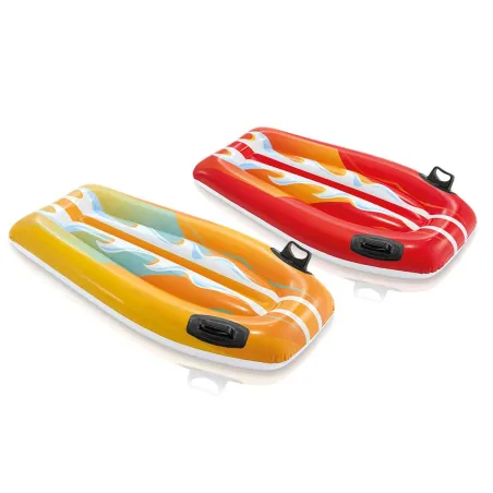 Aufblasbares Schwimmbrett 112 x 62 cm INTEX 58165 in Rot, ideales Wasserspielzeug für Kinder