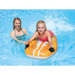 INTEX 58165 aufblasbares Schwimmbrett, großer Spaß für Kinder im Wasser