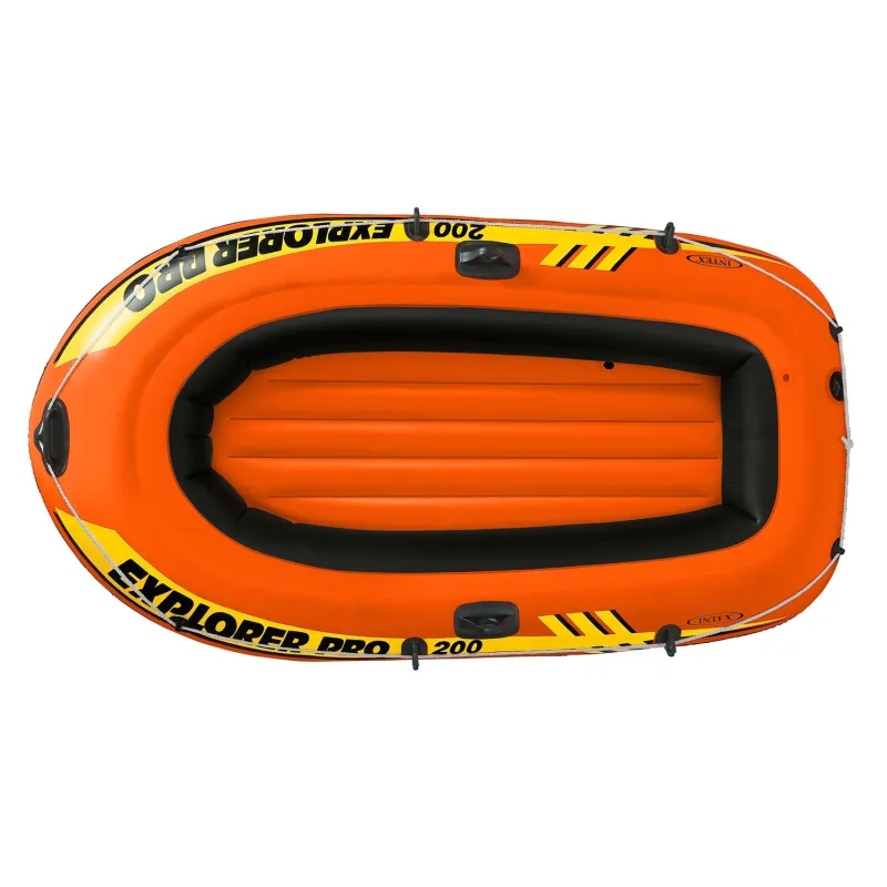 Intex Explorer PRO 200, robustes aufblasbares Boot in Blau, ideal für Wassersport