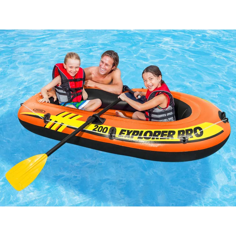 Intex Explorer PRO 200, vielseitiges aufblasbares Boot für den Einsatz im Freien