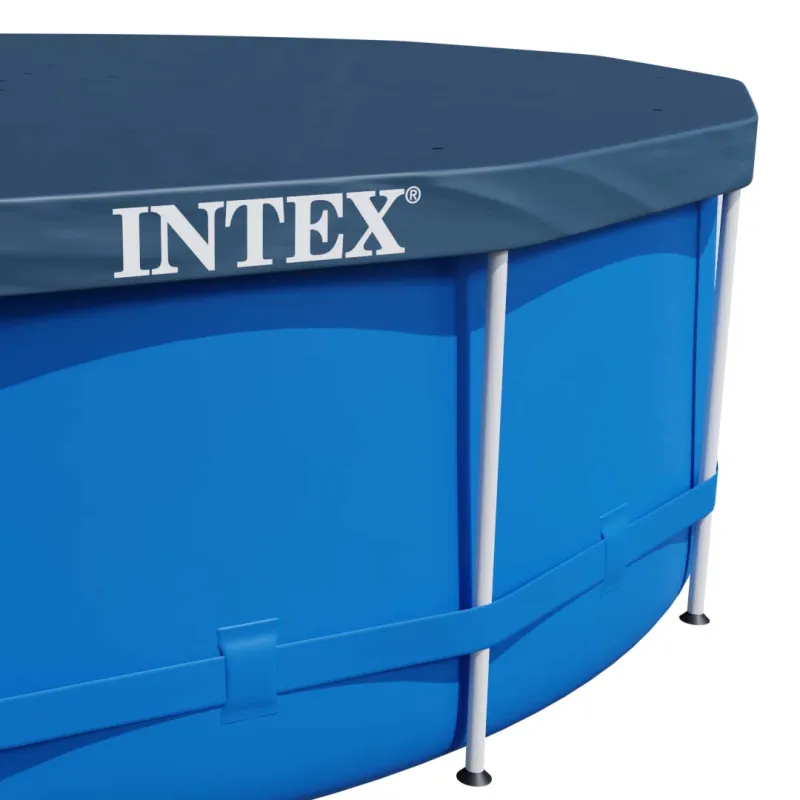 Intex Framepool 366 x 76 cm, ideal für Familien mit Kindern, sicher und unterhaltsam