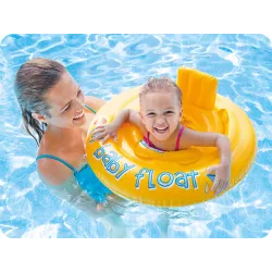 Aufblasbarer Schwimmring 70 cm, ideal für Garten- oder Poolvergnügen für Kinder
