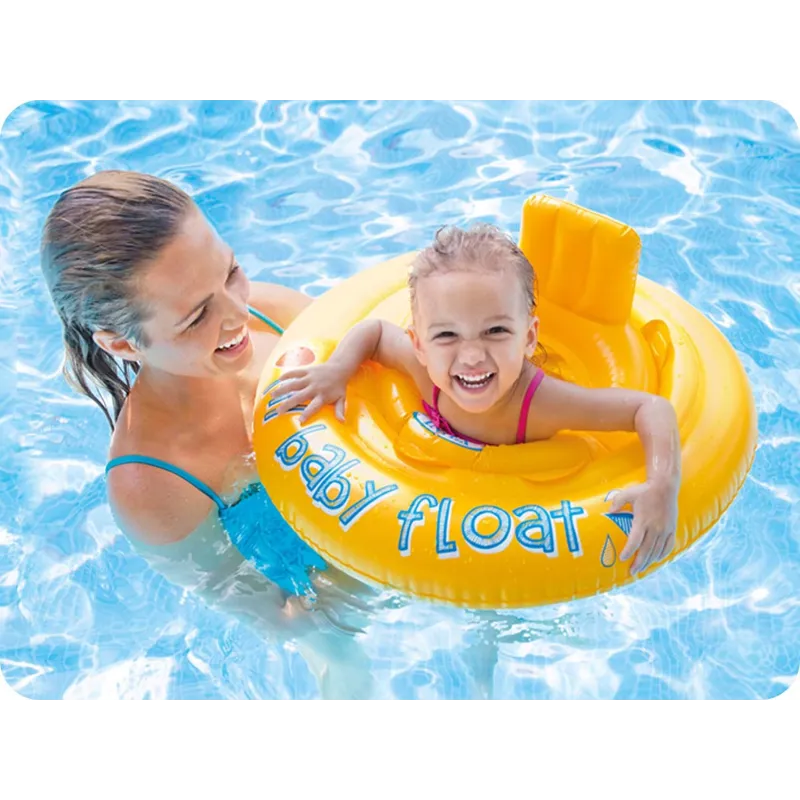 Aufblasbarer Schwimmring 70 cm, ideal für Garten- oder Poolvergnügen für Kinder