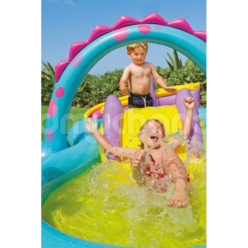 Dinosaurier-Spielzentrum, ideal für den Sommer im Garten
