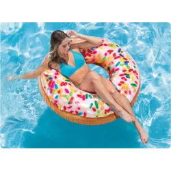 Donut Schwimmring 99 cm, ideal für Garten- und Poolnutzung