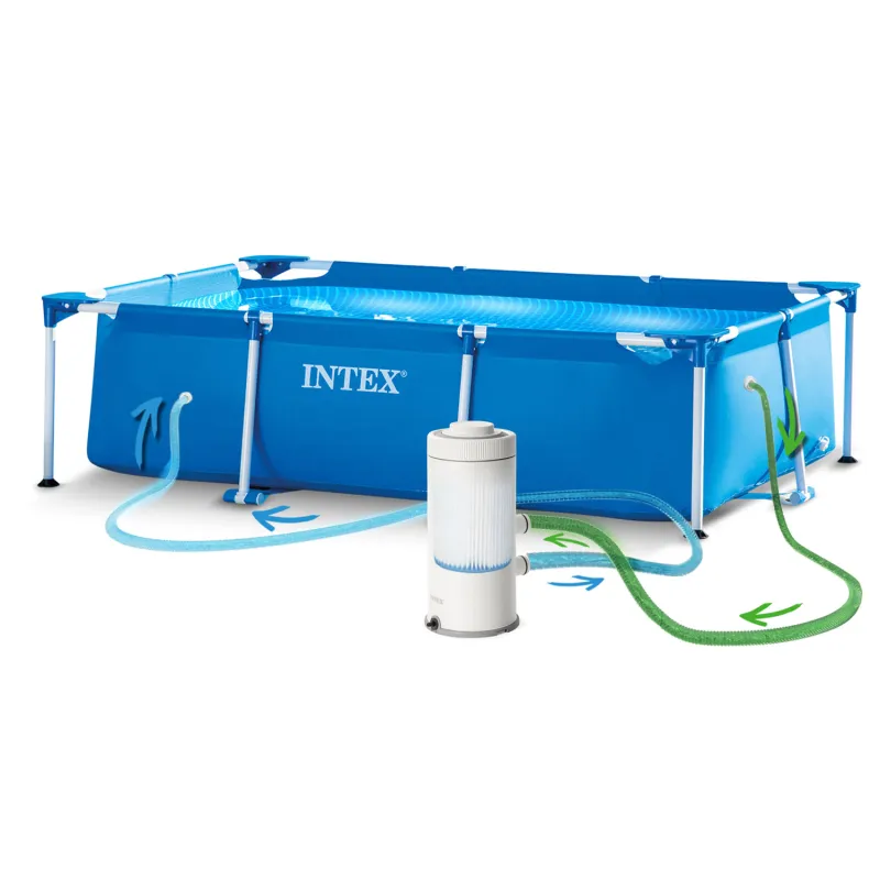 Hochwertiger Stahlrahmenpool 260 x 160 x 65 cm INTEX 28271 aus robustem Material