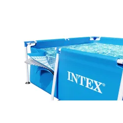 Stahlrahmenpool 260 x 160 x 65 cm für Entspannung im Garten INTEX 28271