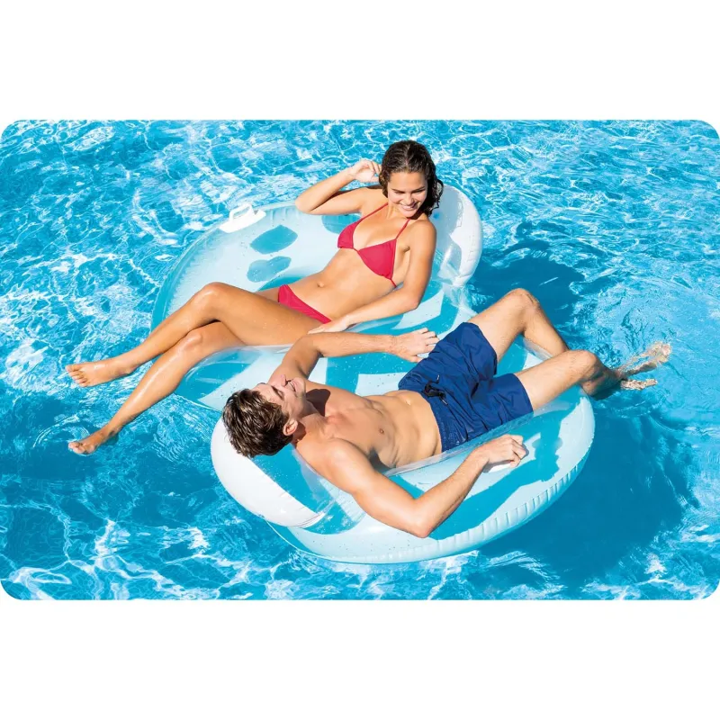 Aufblasbarer Sessel für den Garten, ideal für Kinder und Erwachsene