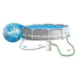 Ideal für den Garten: Stahlrahmen Pool 305 x 76 cm für Sommeraktivitäten