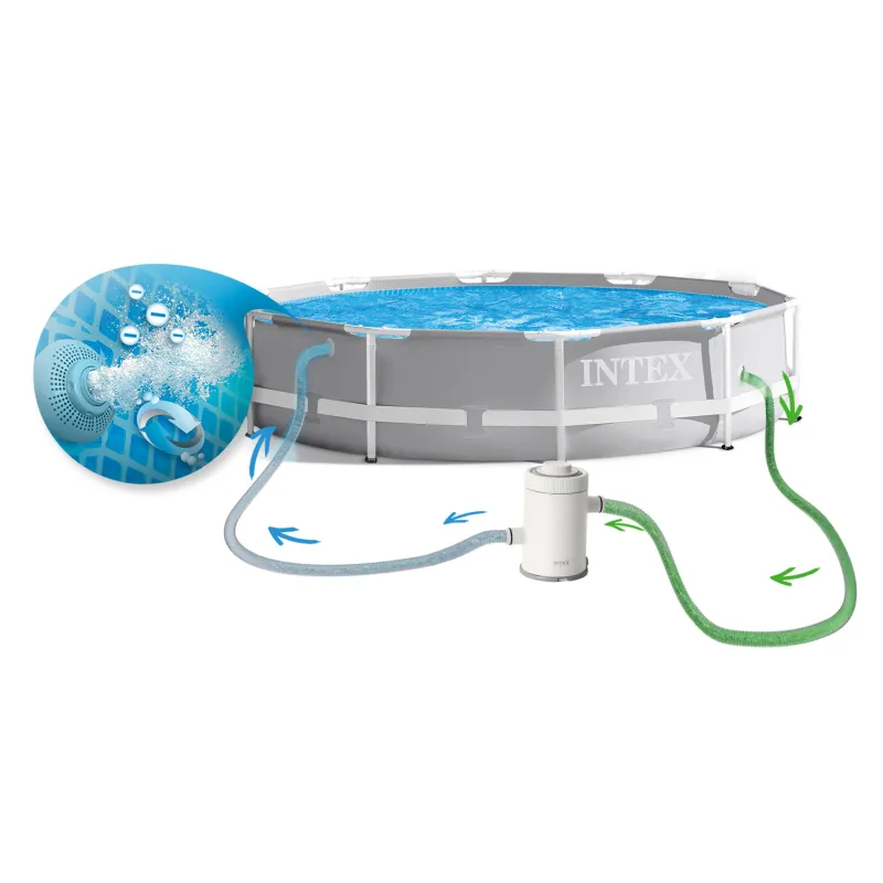 Ideal für den Garten: Stahlrahmen Pool 305 x 76 cm für Sommeraktivitäten