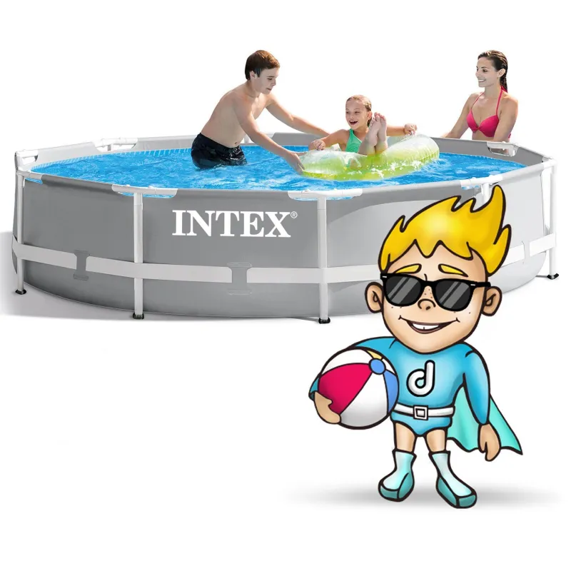 Runder Aufstellpool 366 cm mit 6-teiligem Set für den Garten INTEX 26710