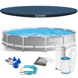 Garten-Aufstellpool 366 x 76 cm 4-teilig Set INTEX 26712