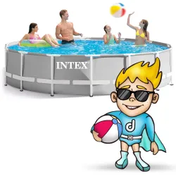 Moderner Stahlrahmenpool 427x107 INTEX 26720