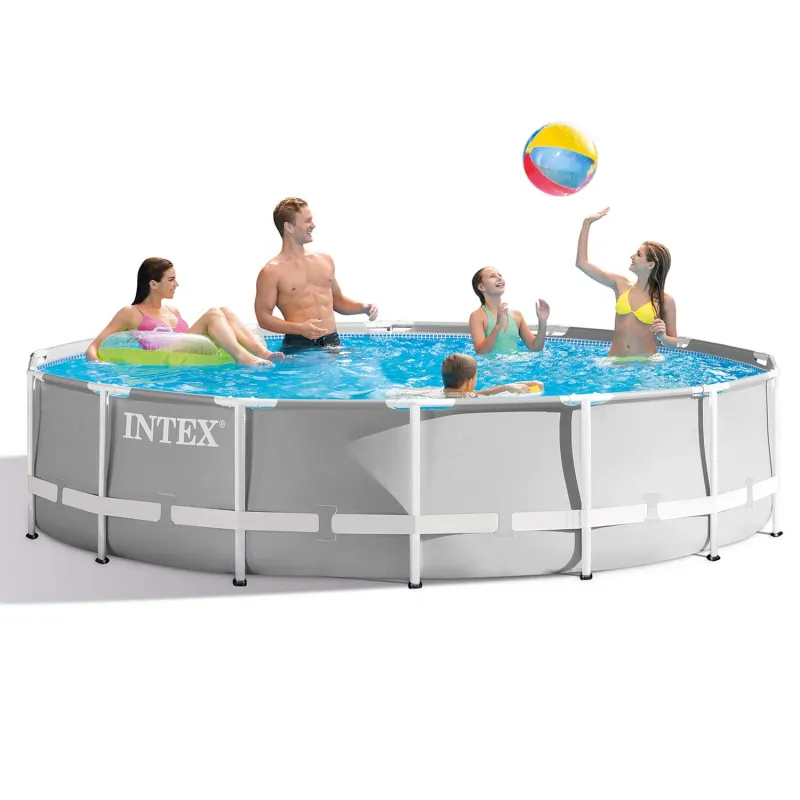 Familienfreundliches Stahlrahmenbecken 427x107 INTEX 26720