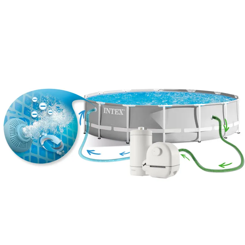 Ideal für Entspannung und Spielspaß im Garten mit 549 x 122 cm Pool