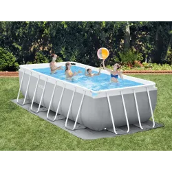 Robustes Garten-Stahlrahmenbecken 488 x 244 x 107 cm für den Sommer INTEX 26792