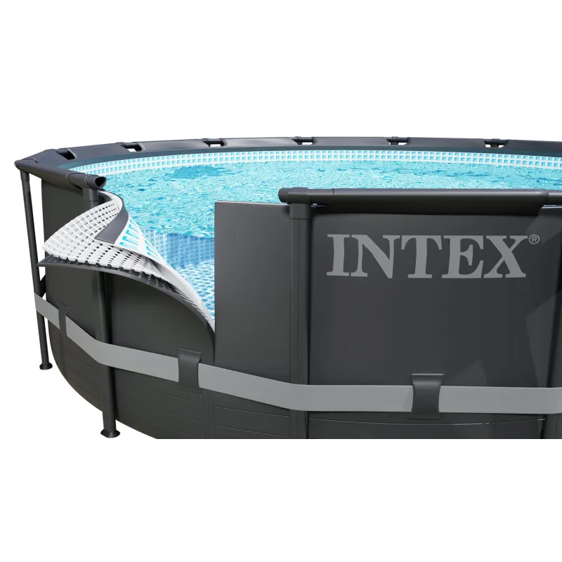 Garten-Rahmenpool 732 x 132 cm 17in1 Intex 26340 für den Außenbereich