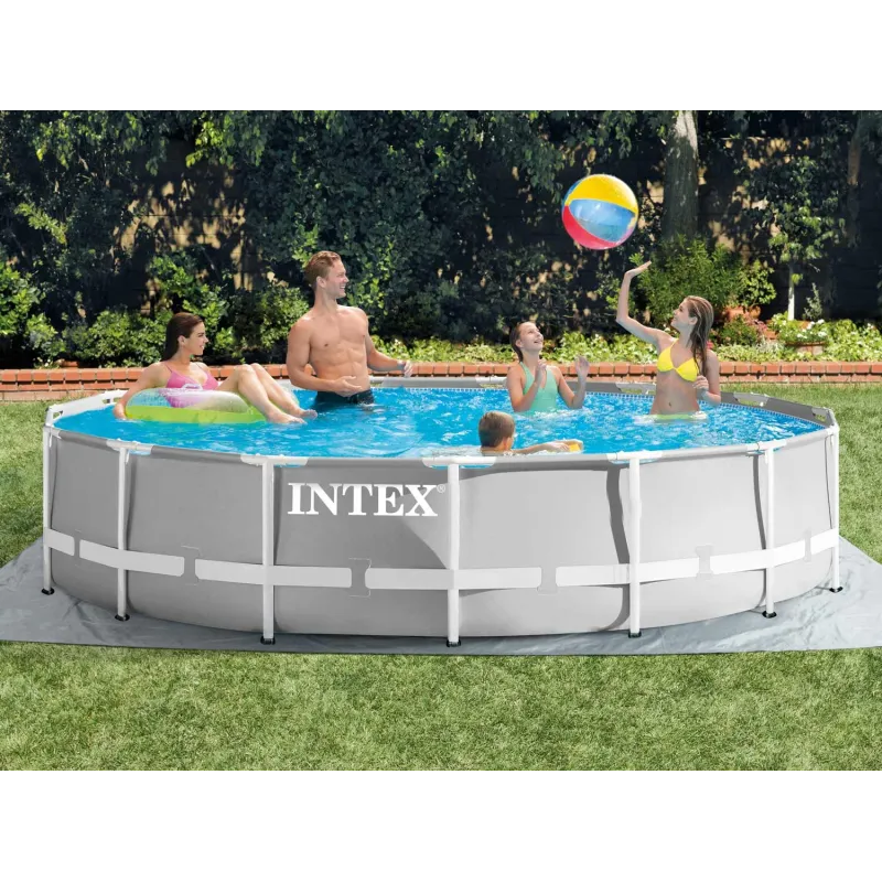 Gartenpool 457 x 107 cm, elegantes Design für den Außenbereich