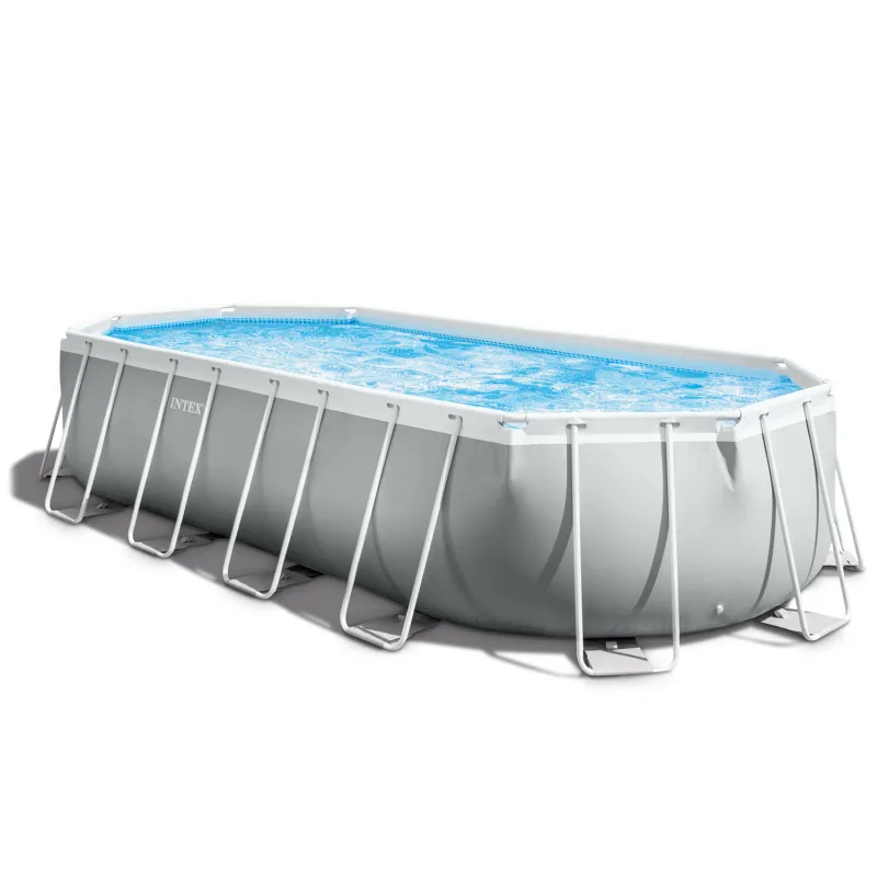 Familienfreundlicher Stahlrahmenpool 610 x 305 cm für Spaß im Garten