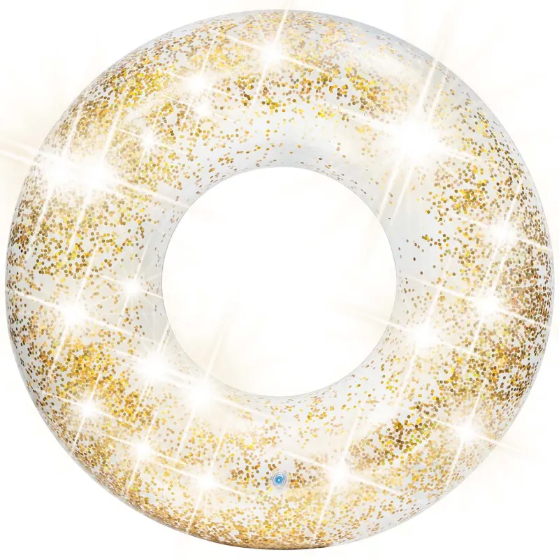 Gold glitzernder Schwimmring INTEX 56274 für den Poolgebrauch
