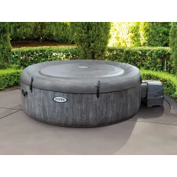 Eleganter aufblasbarer SPA mit Hydromassage, ideal für den Außenbereich