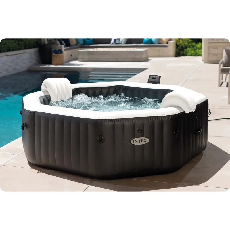 Haltbarer aufblasbarer Whirlpool mit Hydromassage, für komfortable Entspannung