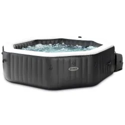 Aufblasbares SPA mit Hydromassage, ideal zum Entspannen im Garten oder auf der Terrasse