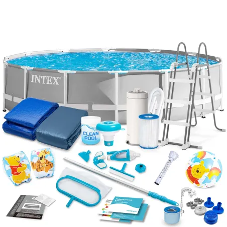 Garten-Framepool 427 x 107 x 107 cm Set 21in1 INTEX 26720
