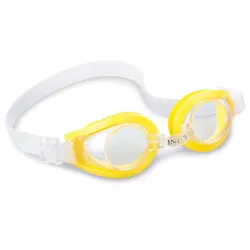 Stylische Intex 55602 gelbe Schwimmbrille für Kinder, funktionales Schnorcheln-Zubehör