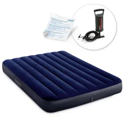 Luftmatratze 191x137x25 cm mit Handpumpe INTEX 64758