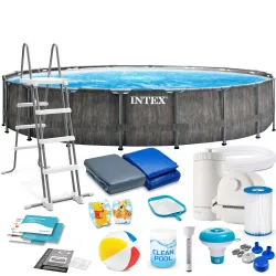 Garten-Framepool 549 x 122 cm 18in1 INTEX 26744