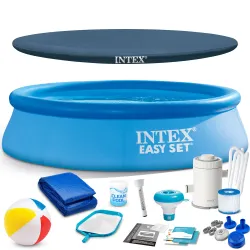 Aufblasbarer Gartenpool 244 x 61 cm 18in1 INTEX 28108