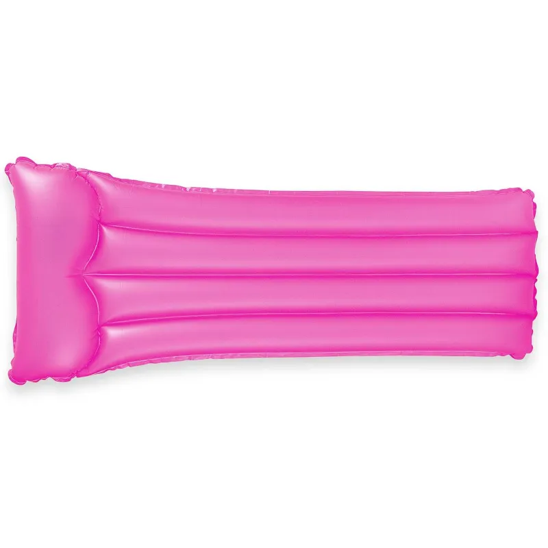 Moderne rosa Luftmatratze für den Sommer, ideal für den Pool