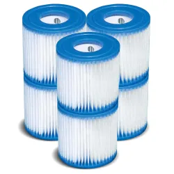 Filter für Poolpumpe Typ H 6 Stück INTEX 29007