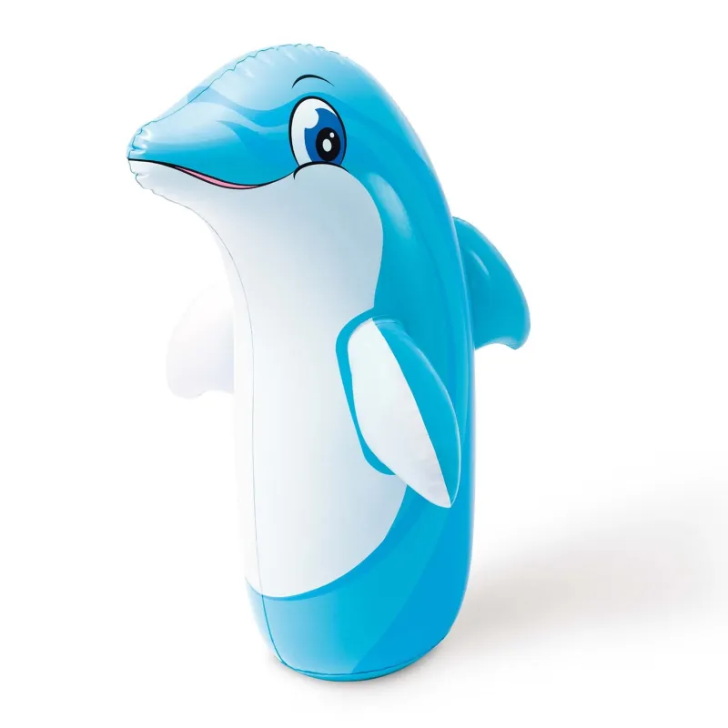 Aufblasbarer Delfin Wipp-Wipper INTEX 44669, farbenfrohes Wasserspielzeug für Kinder