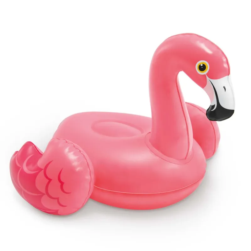 INTEX 58590 Aufblasbares Badespielzeug Flamingo, farbenfrohes und lustiges Design für Kinder