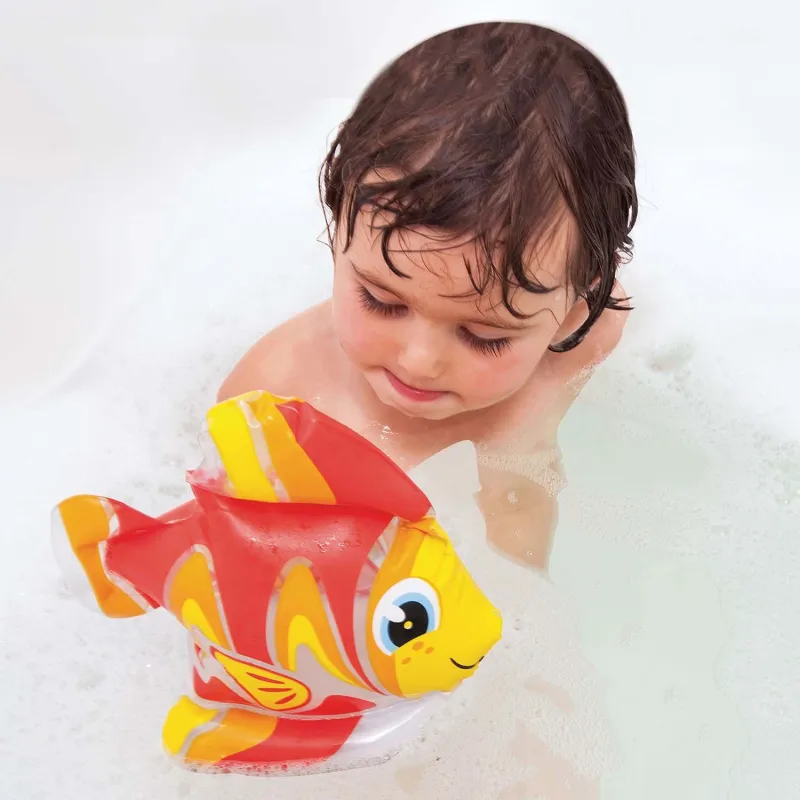 Weiches, aufblasbares Badespielzeug in Fischform, ideal für Kinder