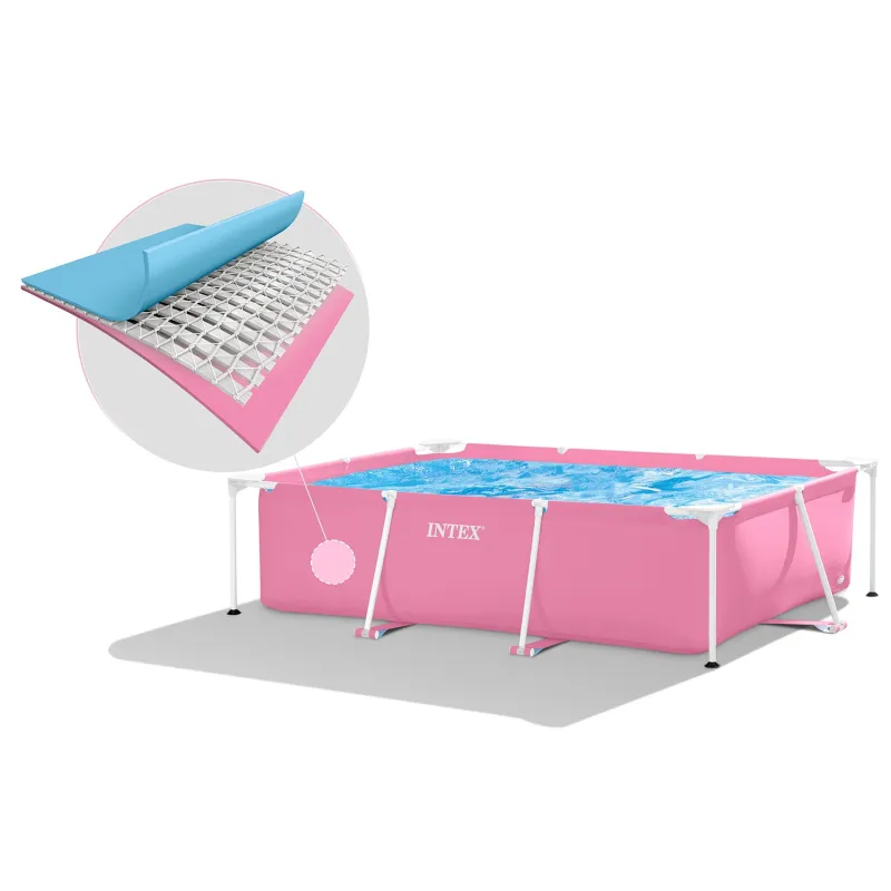 Pool aus strapazierfähigem Material, einfach aufzubauen für den Sommer